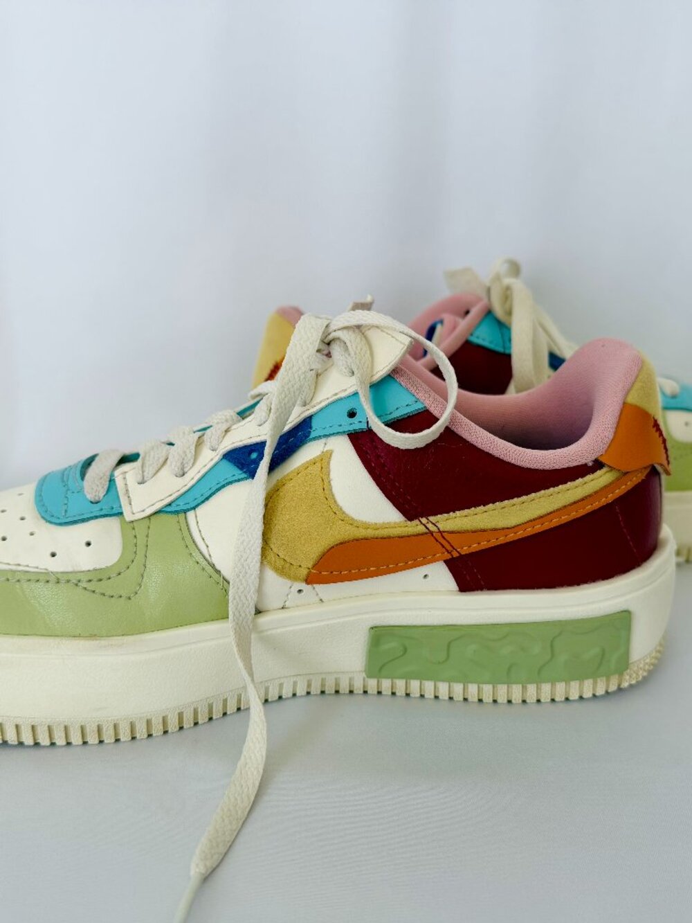 Nike Air Force 1 Fontanka St. Petersburg Raves Women Size 8.5 DO6719-100